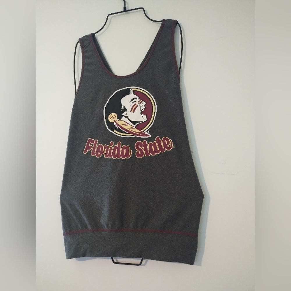 FSU Crossover Back Tank sz Small
